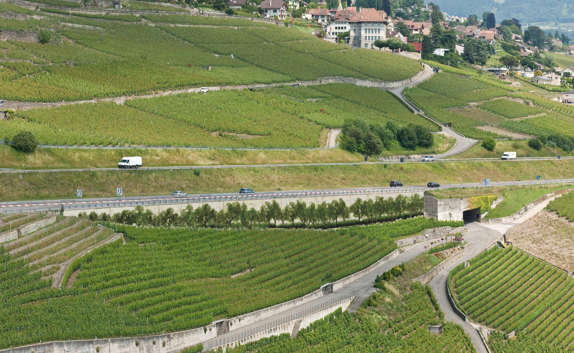 Intégration paysagère de l’autoroute N9