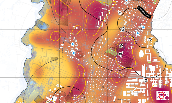 Etude sur les îlots de chaleur à Ecublens